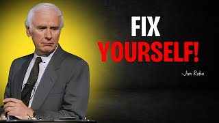 GO TO WAR WITH YOURSELF TO FIX YOURSELF  Jim Rohn Motivation [upl. by Dorella]