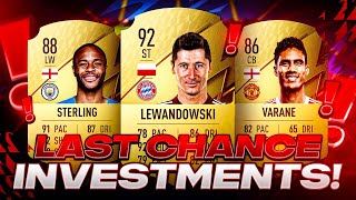 Your LAST CHANCE To Invest Before Official FIFA 22 Release FUT 22 [upl. by Eneryc]