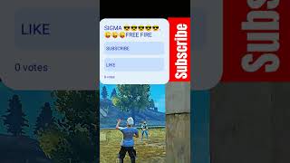 S I G M A trending freefire garena sigma facts love LIKE [upl. by Nallid]