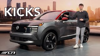 2025 Nissan Kicks SR First Look  Bigger Boxier and now with AWD [upl. by Dilaw954]