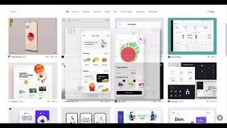 Dribbble shot hover preview  Chrome extension [upl. by Diraj616]