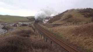 Galatea at St Bees 170216 [upl. by Hughett]