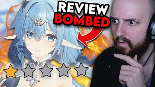 GENSHIN IMPACT KILLER AZUR PROMELIA REVIEW BOMBED [upl. by Porche]