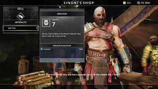 God of war 4  100 Walkthrough  Part 6  Fafnirs Storeroom  Give Me God of War [upl. by Clinton]