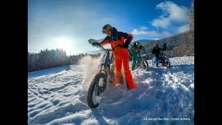 Test Trotinette electrique TROTRX  La Grange Aux Skis AUTRANS MEAUDRE EN VERCORS [upl. by Inatirb]