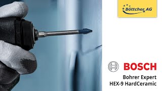 Bohrer Bosch Expert HEX 9 HardCeramic [upl. by Ielarol875]