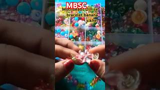 moti beads DIY se bracelet banana sikhe [upl. by Secundas]