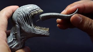 Sculpting VENOM vs The Amazing SpiderMan Timelapse [upl. by Zinn]