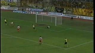 aek vs olympiakos 12 199394 [upl. by Roselin]