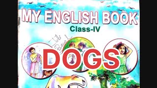 MY ENGLISH BOOK CLASS IV DOGS POEM Juli ki pathasala [upl. by Terriss]