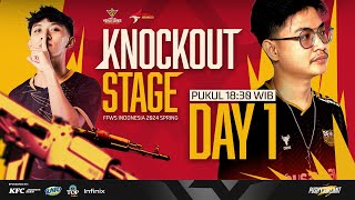 FFWS ID 2024 SPRING  KNOCKOUT STAGE DAY 1 [upl. by Idnir]