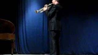 Rodrigos Concierto deAranjuez for trumpet by my brother [upl. by Boarer]