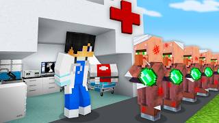 Minecraft but I Open a Hospital [upl. by Kcirddot]