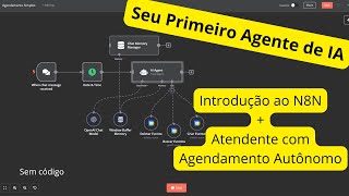 Fluxo de Agendamento Inteligente Aprenda a Usar N8n e IA [upl. by Aneetsirhc]