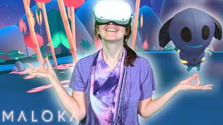 Meditate in the Metaverse Maloka on Oculus Quest 2 [upl. by Doownel311]