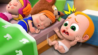 Ten In The Bed Song 👶👽👧  Dont Cry Little Baby  NEW Kid Songs amp Safety Tips For Babies [upl. by Eillac]