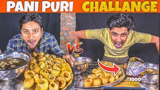 Pani puri challange panipuri food trending viralvideo [upl. by Nalliuq390]