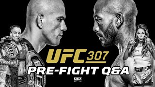 UFC 307 Pereira vs Rountree LIVE Peoples PreFight Show  MMA Fighting [upl. by Sparky]