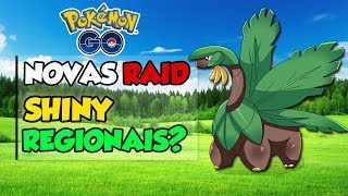 NOVO SHINYREGIONAIS E NOVAS RAIDS  Pokémon Go  PokeNews [upl. by Derek]