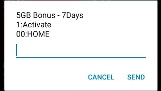 5GB Internet Bonus without money only bl sim [upl. by Sicular]