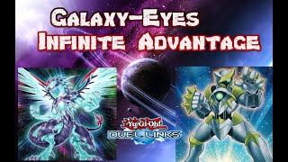 This Deck Is Broken GalaxyEyes Infinite Advantage YuGiOh Duel Links [upl. by Akiv]