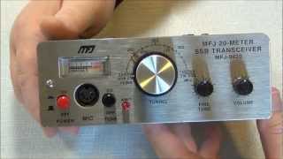 MFJ9420 20 Meter SSB QRP Transceiver  Introduction and overview  AF5DN [upl. by Noek]