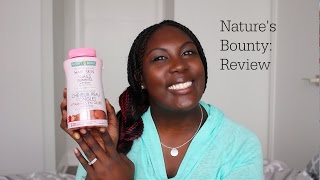 Natures Bounty Review [upl. by Llacam]