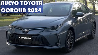 Nuevo Toyota Corolla 2024  Precios  ¿Qué cambió  Versiones motores y equipamiento [upl. by Lezah]