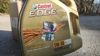 Vergleich bestes Motor Öl Test Mannol Energy Combi LL 5W30 vs Amazon Basics Motorenöl Castrol EDGE [upl. by Aehtorod]