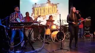 Monica Saldivar  Selena Tribute at Fierro 1075 HD2 New Artist Of The Month Showcase Performance [upl. by Nymzaj29]