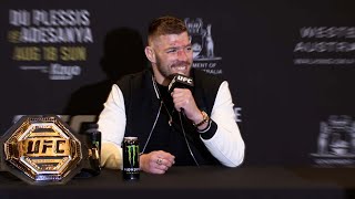 Dricus Du Plessis PostFight Press Conference  UFC 305 [upl. by Stout]