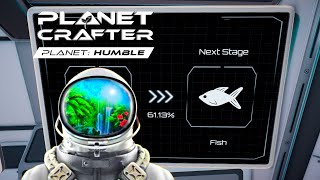 T2 Drones and Maybe Fish on Planet Crafter Humble Ep 9 [upl. by Eustis]