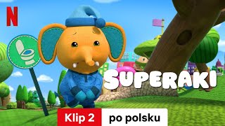 Superaki Sezon 2 Klip 2  Zwiastun po polsku  Netflix [upl. by Ahseined296]