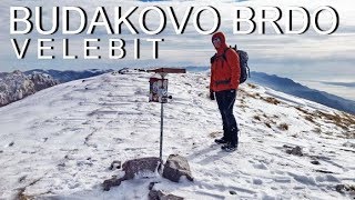 Budakovo brdo Velebit zimski uspon [upl. by Swec]