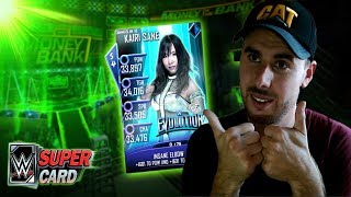 WWE SUPERCARDMONEY IN THE BANK KAIRI SANE 3xBATTLEGROUND PROна русском [upl. by Vanda]