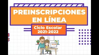 Tutorial preinscripciones en línea 20212022 [upl. by Jain]