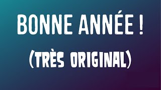 Bonne année 2024 avec humour et texte original [upl. by Leesa]