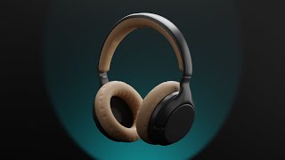 Headphones Cookie Motion X1000  Blender 3D [upl. by Elkin11]