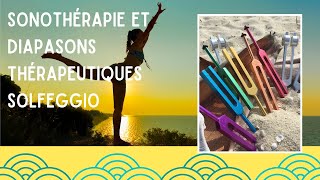 Thérapie par le Son et diapasons thérapeutiques Solfeggio SomaEnergetics [upl. by Anawat]