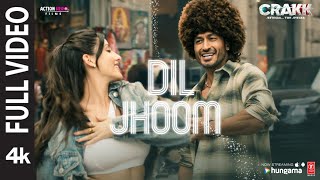 DIL JHOOM Full Video Vidyut Jammwal Nora Fatehi  Vishal Mishra Shreya Ghoshal Tanishk  CRAKK [upl. by Nekcerb]