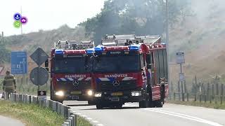 Brand duinen Sint Maartenszee [upl. by Aneelad]