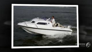 Aqualine 520 power boat cabin boat year  2015 [upl. by Nauqat]