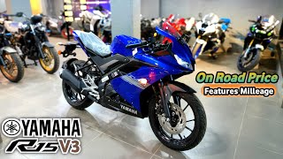 Ye Hai All New Yamaha R15S V3 Single Seat  On Road Price Features Milleage  Detailed Review [upl. by Machute]