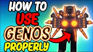 How To Play Genos Properly The Strongest Battlegrounds [upl. by Niltac]