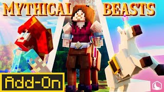 Mythical Beasts AddOn  Minecraft Marketplace Addon  Showcase [upl. by Cordi]