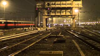 STAZIONE DI MILANO CENTRALE IN NOTTURNA  THE CENTRAL STATION OF MILAN AT NIGHT [upl. by Ethbinium]