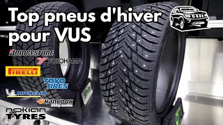 TOP 8 les meilleurs PNEUS DHIVER pour ton VUS  ou ta voiture [upl. by Kamaria]