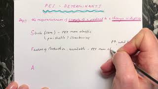 PES  determinants [upl. by Bobker]