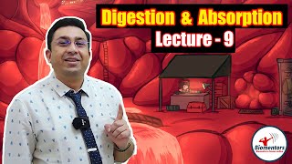 Digestion amp Absorption l Lecture 9 l Biology l NEET [upl. by Allister]