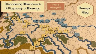 Marengo Playthrough Turns 6 through 9A  Hexagon Alley [upl. by Beaufert533]